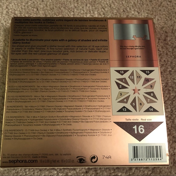 SEPHORA COLLECTION Seeing Stars Eyeshadow Palette - Picture 2 of 2